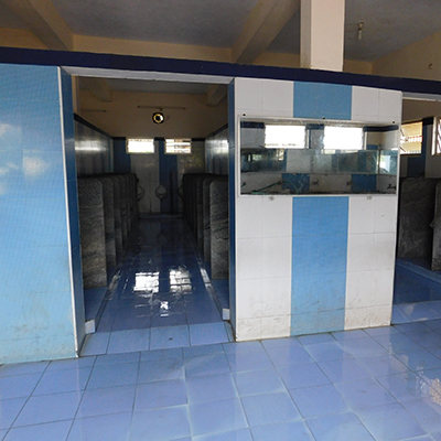 Maintained with Proper Sanitation