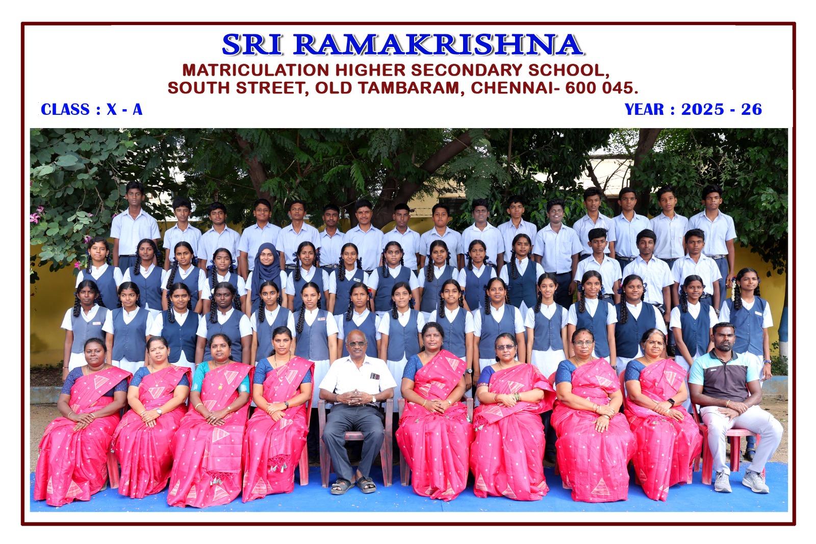 Our beloved students of X A