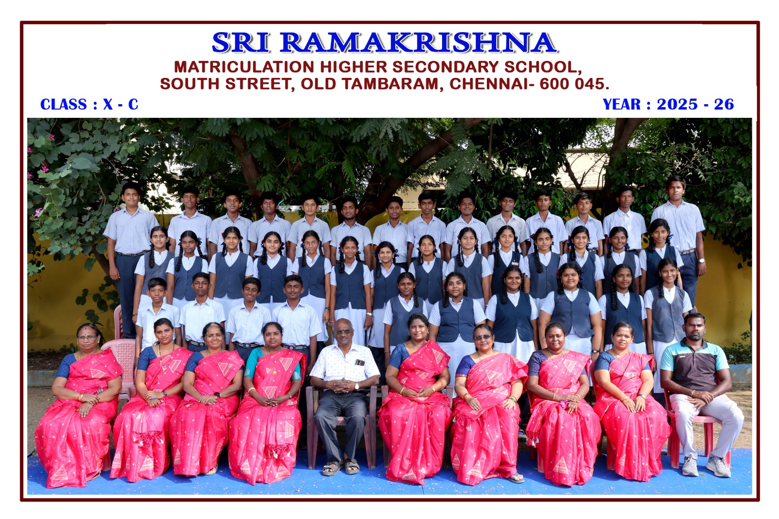 Our beloved students of X C