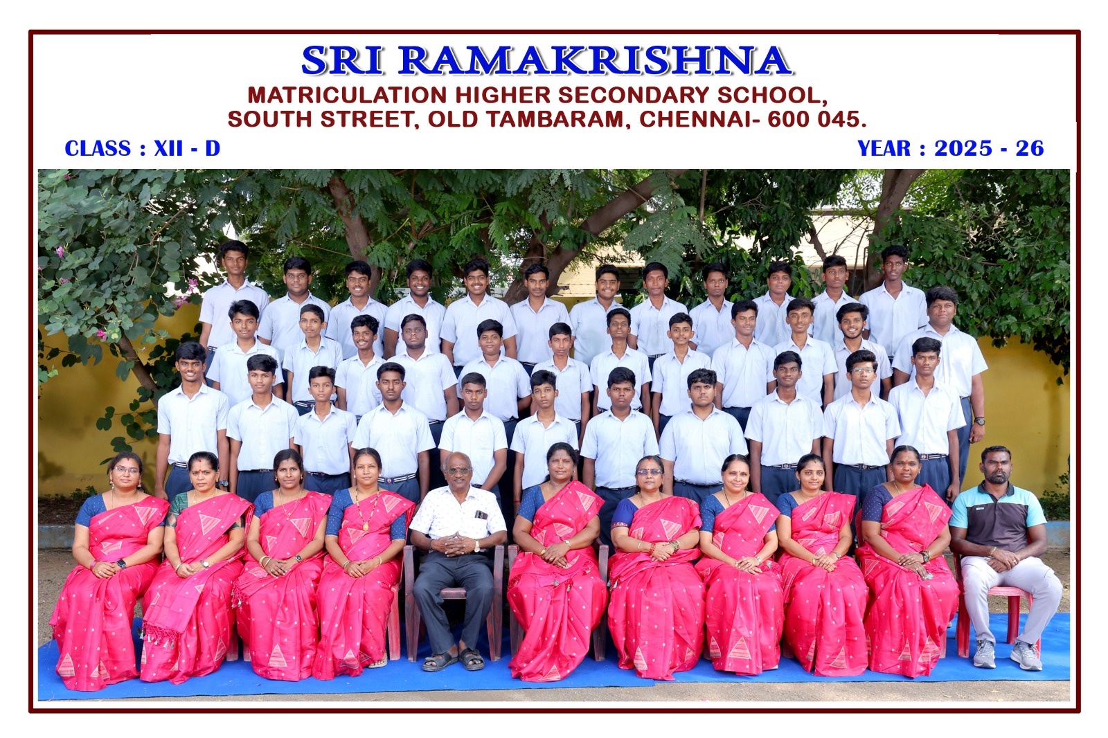 Our beloved students of XII D